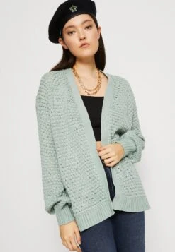 Vila Viliomy Open Ka - Vest - Green Milieu -Vila d98e425565d041b9b4d8f995d6090156