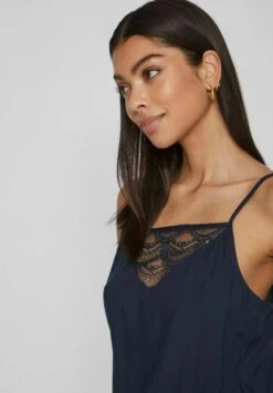 Vila Vinula Singlet - Top - Navy Blazer -Vila d9b3cfc4218d4920a36ba1077efd9e6f