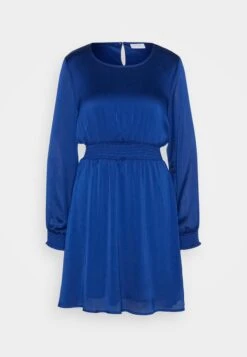Vila Vibela Smock Dress- Cocktailjurk - Mazarine Blue -Vila dad918efdffe4ce4bb95fbf3dd944fa9