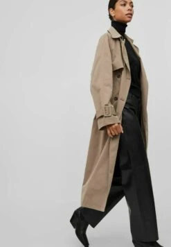 Vila Trenchcoat - Walnut -Vila db89b1dfe1bc44ed96361082cbb3c966