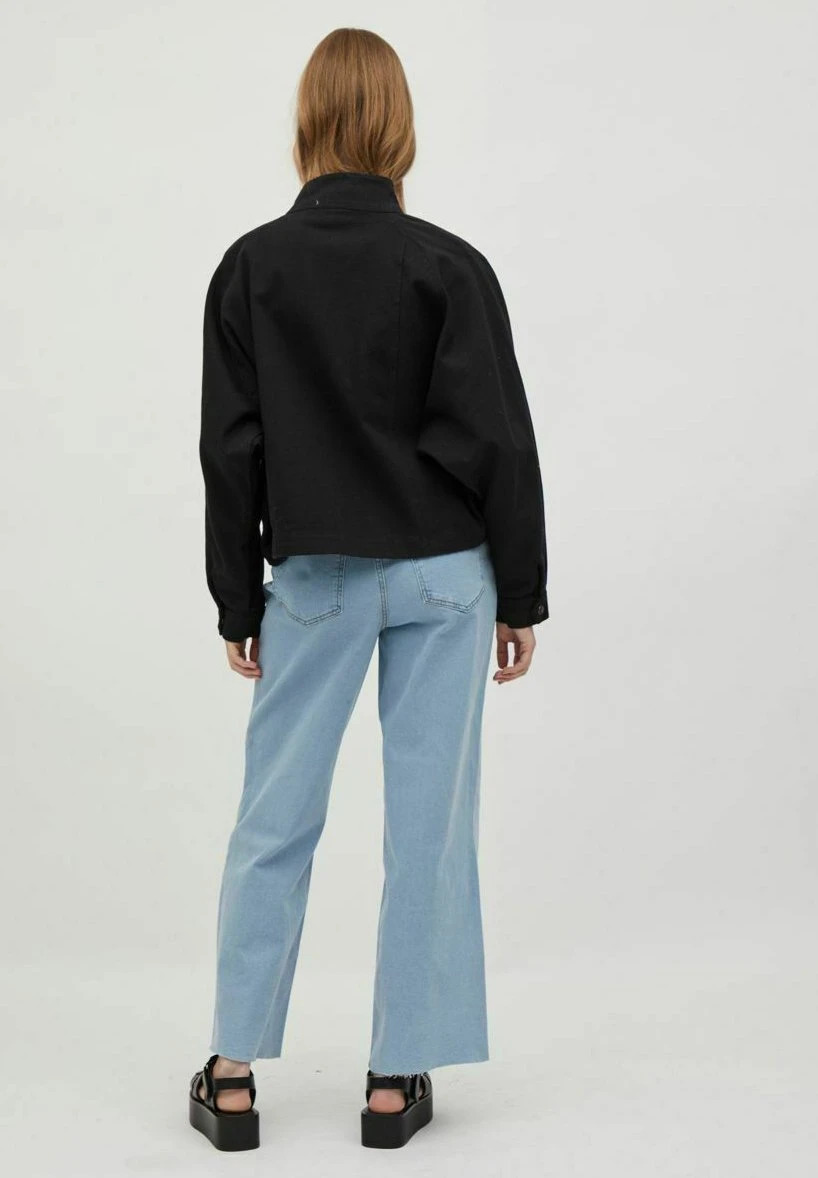 Vila Lichte Jas - Black 5 Vila Lichte Jas - Black - Afbeelding 3