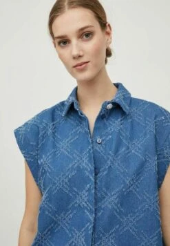 Vila Gemusterte - Bodywarmer - Medium Blue Denim 13 Vila Gemusterte - Bodywarmer - Medium Blue Denim -Vila dcd07d0d92f94685bf01a7b23b03c8b9