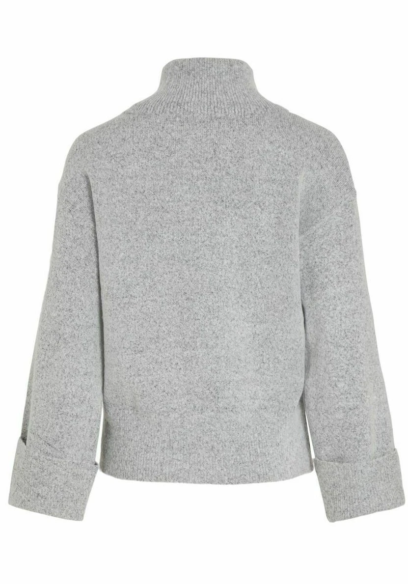 Vila Virolfie - Trui - Light Grey Melange 8 Vila Virolfie - Trui - Light Grey Melange - Afbeelding 6