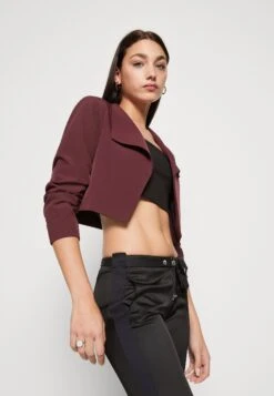 Vila Viher Cropped - Blazer - Winetasting -Vila dd8bb59790354f3f948b2b7bd853a2b0