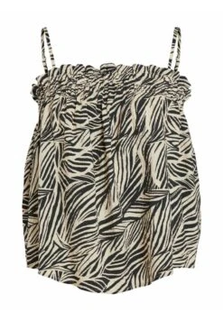 Vila Spaghettiträger Gerüschtes - Top - Birch -Vila dd97cfec241445f48314b322616a2e8d