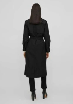 Vila Langer - Trenchcoat - Black 9 Vila Langer - Trenchcoat - Black -Vila ddef883f6256465aab0bdfc663c09490