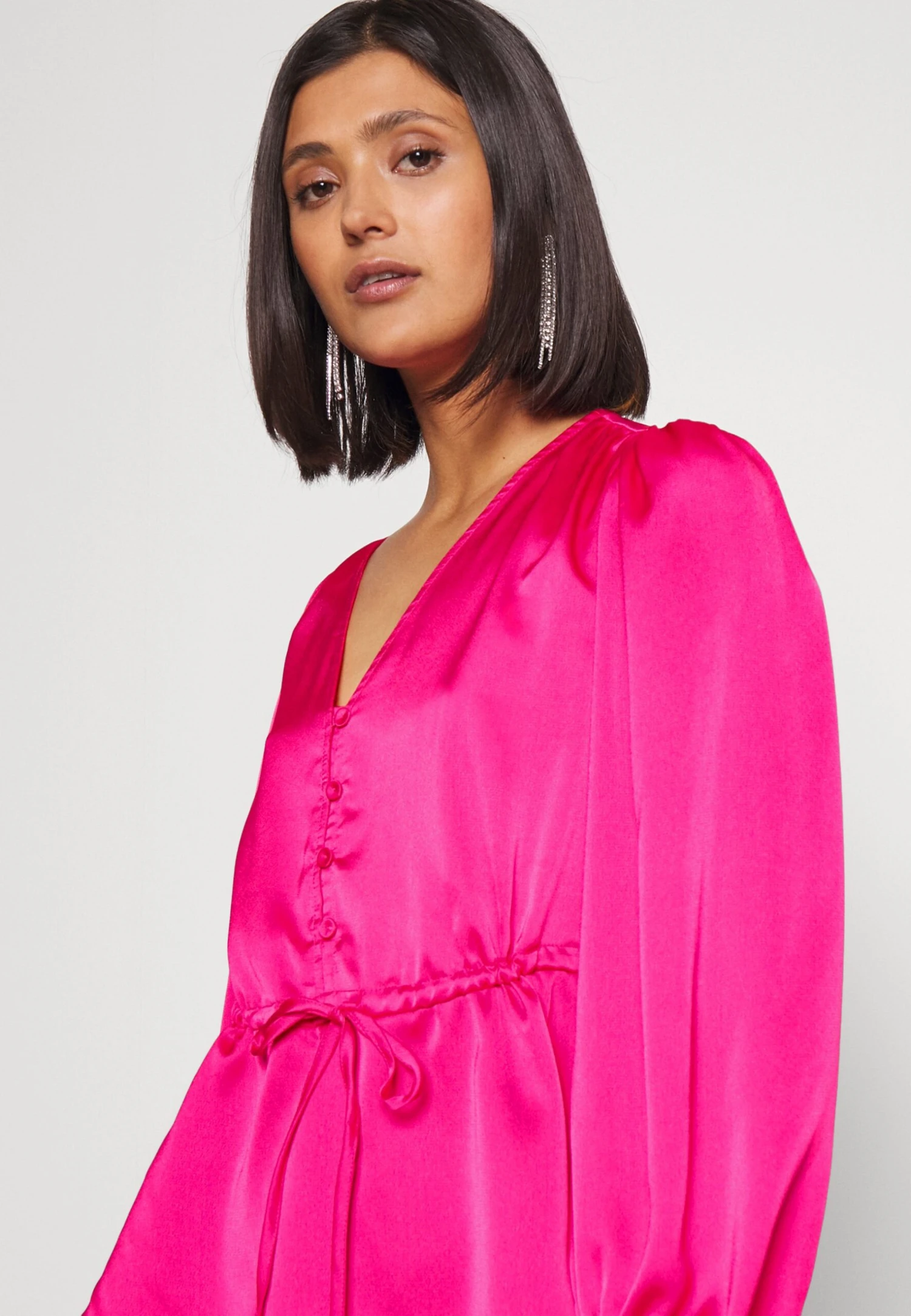 Vila Vimelina- Blouse - Pink 6 Vila Vimelina- Blouse - Pink - Afbeelding 4