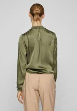 Vila Langarm Gesmoktes - Blouse - Four Leaf Clover -Vila deb9562013dd4771964fb0996ac16541