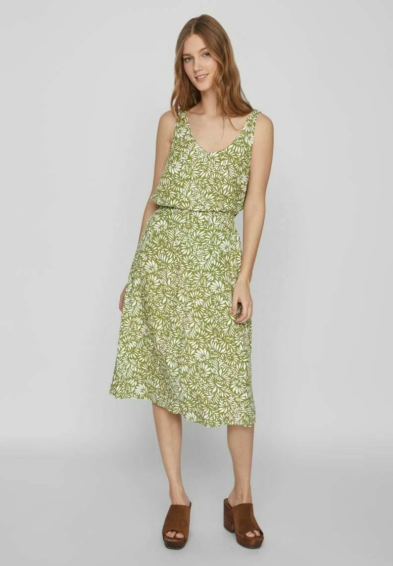 Vila Ohne Ärmel Geblümtes - Top - Calliste Green 4 Vila Ohne Ärmel Geblümtes - Top - Calliste Green - Afbeelding 2