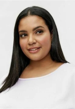 Curve - T-Shirt Basic - Pastel Lilac -Vila e28fd5deb24e495eb80b5ab031e5e457