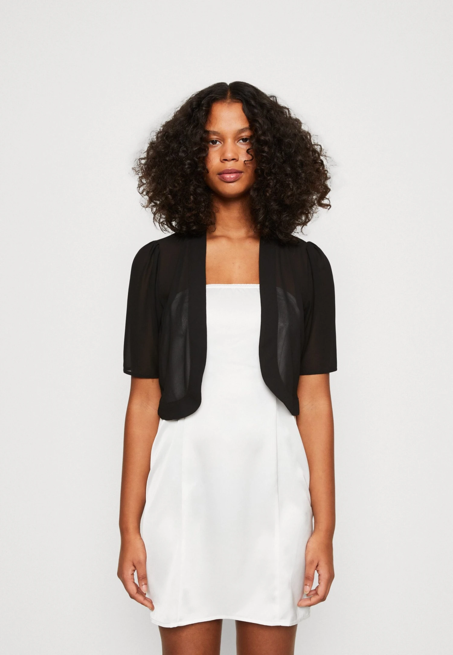 Vila Vikathrina Cropped Bolero - Blazer - Black 3 Vila Vikathrina Cropped Bolero - Blazer - Black