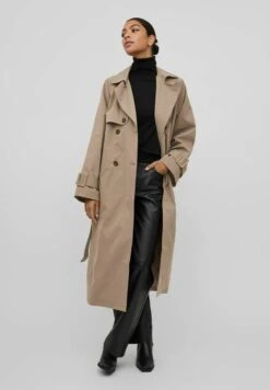 Vila Trenchcoat - Walnut -Vila e48c4e9efe0a44d4b58c446ad9ce30c6