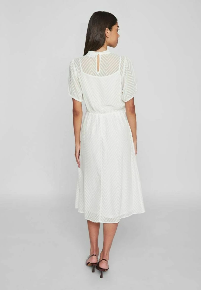 Vila Kurzärmeliges - Jurk - Cloud Dancer 5 Vila Kurzärmeliges - Jurk - Cloud Dancer - Afbeelding 3