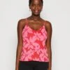 Vila Vikami Cami - Top - Mars Red/Pink 1 Vila Vikami Cami - Top - Mars Red/Pink -Vila e79054a65c8b44ee82efeb63b34f599f