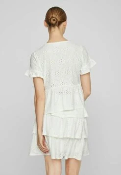 Vila Mit Kurzen Ärmeln Schösschen - T-Shirt Basic - Cloud Dancer 10 Vila Mit Kurzen Ärmeln Schösschen - T-Shirt Basic - Cloud Dancer -Vila e8e3dc3df4054566bea505be21447314