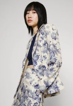 Vila Viporcelina - Blazer - Birch/Blue 13 Vila Viporcelina - Blazer - Birch/Blue -Vila e8f1eca964684f28a31229eb360aa514