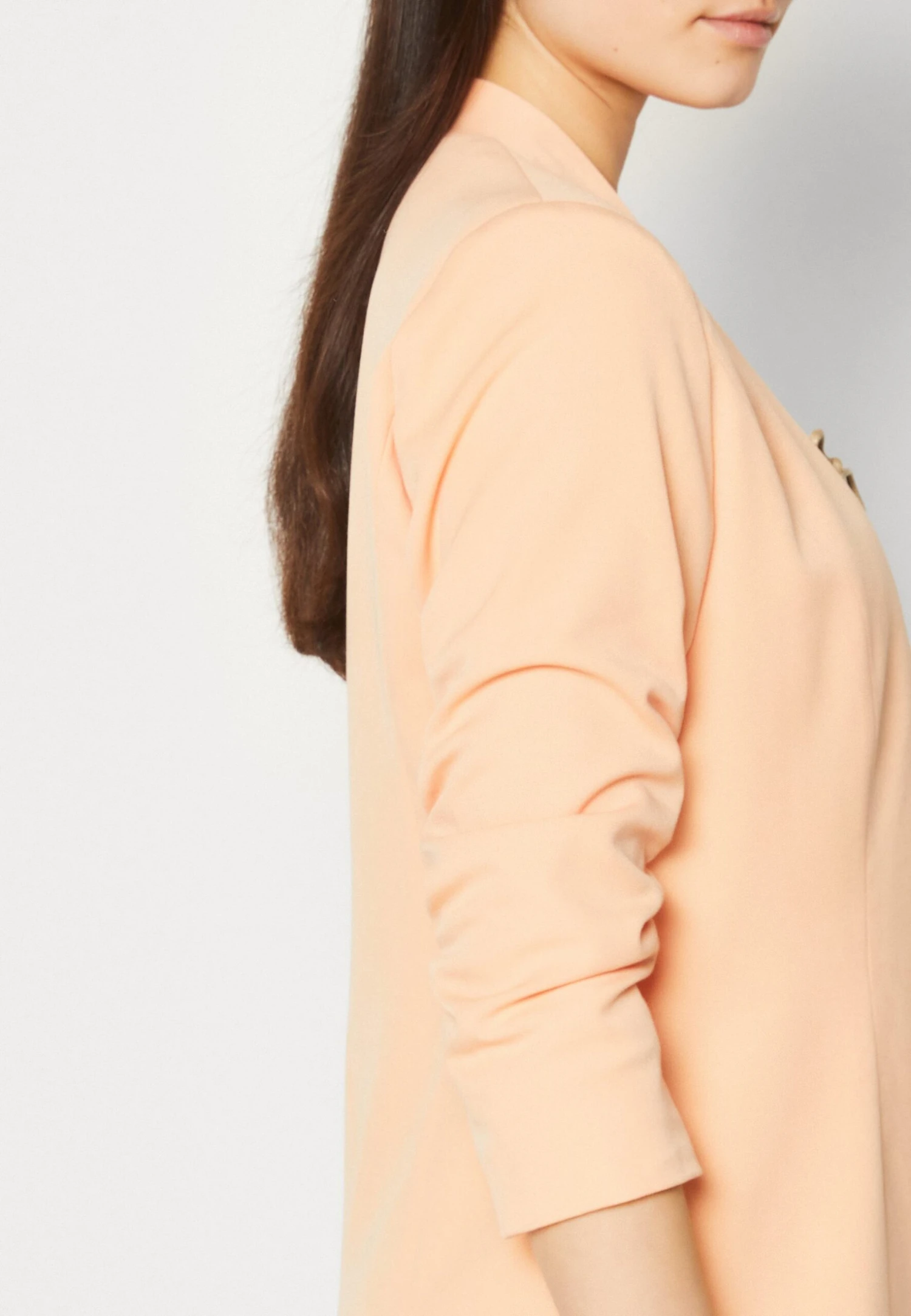 Vila Viher 3/4 New - Blazer - Salmon Buff 8 Vila Viher 3/4 New - Blazer - Salmon Buff - Afbeelding 6