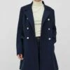 Vila Mantel - Navy Blazer -Vila e93b5a2fa336404ca21e2345928b8f17