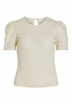 Vila Vichikka Puff O Neck - Blouse - Birch -Vila ebeebf3628ac4599b3756f0ffdd3fb25