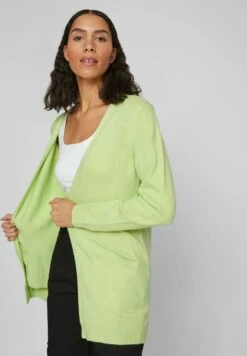 Vila Viril Open Ls - Noos - Vest - Lettuce Green -Vila ec1de8955d5b46e091536a695f47daf9