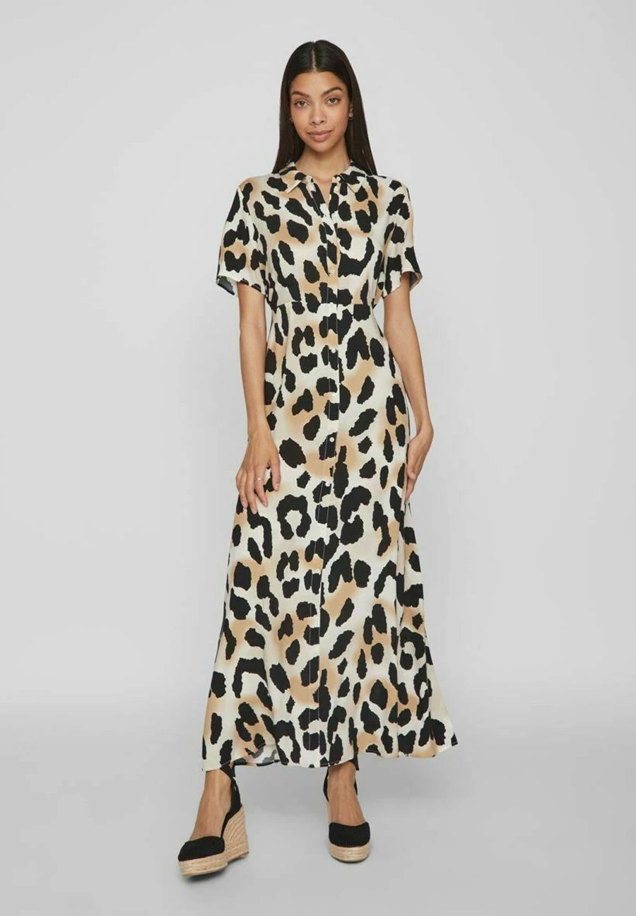 Vila Kurzärmeliges - Maxi-Jurk - Birch 3 Vila Kurzärmeliges - Maxi-Jurk - Birch