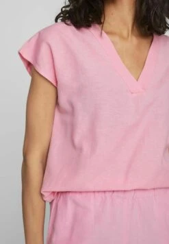 Vila Mit V-Ausschnitt Kurzärmeliges - Blouse - Begonia Pink 13 Vila Mit V-Ausschnitt Kurzärmeliges - Blouse - Begonia Pink -Vila eee60f121edb4d18a6bec6388a82192f