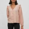 Vila Vikilly V Neck - Blouse - Misty Rose 1 Vila Vikilly V Neck - Blouse - Misty Rose -Vila efc04afa07c64b44a2728e99fa5718e9