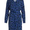 Vila Taillengürtel- Blousejurk - Mazarine Blue