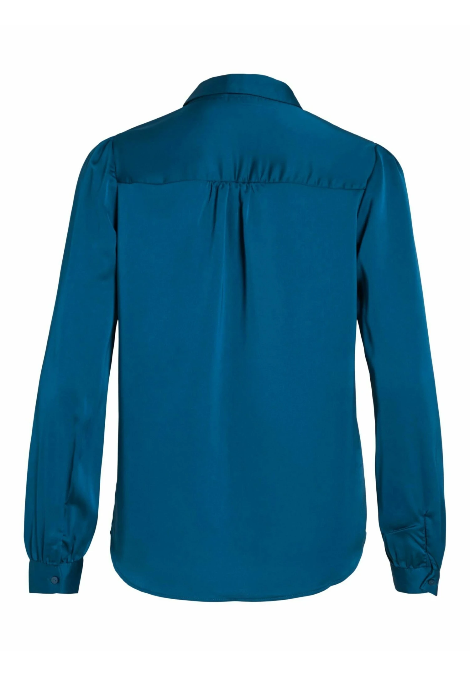 Vila Viellette L S Su - Noos - Blouse - Moroccan Blue 4 Vila Viellette L S Su - Noos - Blouse - Moroccan Blue - Afbeelding 2