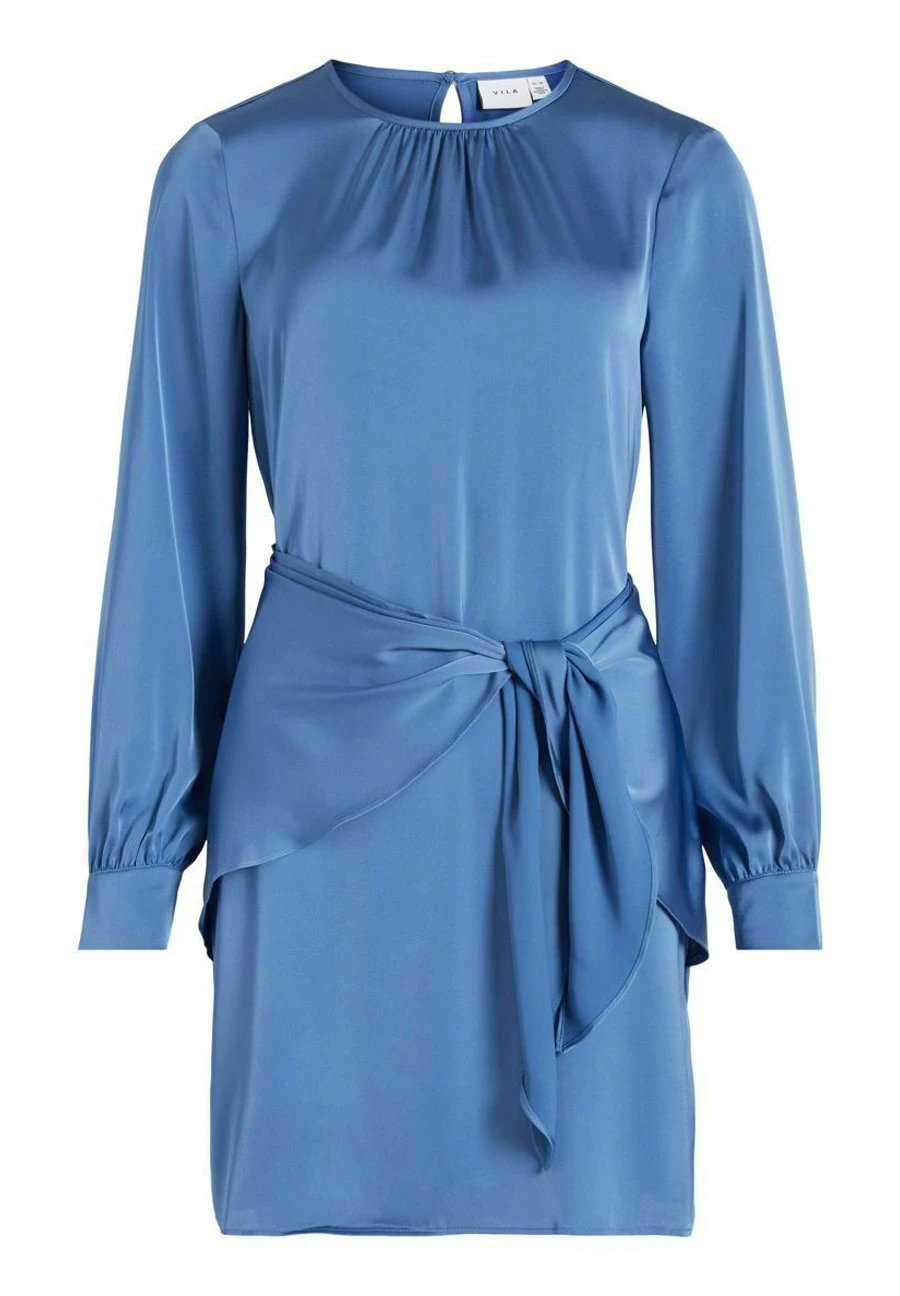 Vila Viannes- Jurk - Federal Blue 8 Vila Viannes- Jurk - Federal Blue - Afbeelding 6