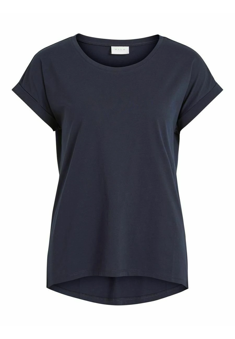 Vila Vidreamers New Pure - T-Shirt Basic - Total Eclipse 8 Vila Vidreamers New Pure - T-Shirt Basic - Total Eclipse - Afbeelding 6