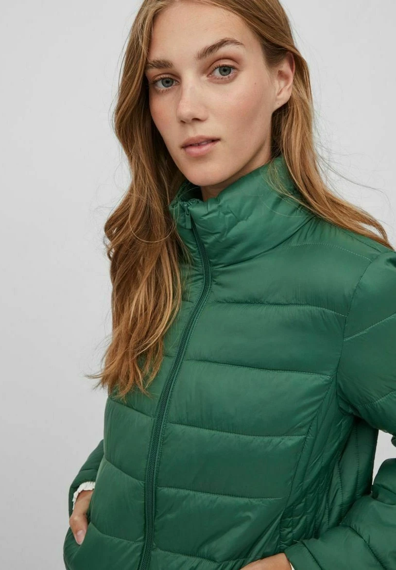 Vila High Neck - Winterjas - Pineneedle 6 Vila High Neck - Winterjas - Pineneedle - Afbeelding 4