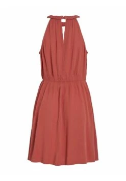 Vila Ohne Ärmel Geflochtenes - Jurk - Dusty Cedar -Vila f2181e4d0aa14499a68a879d40bf0f53