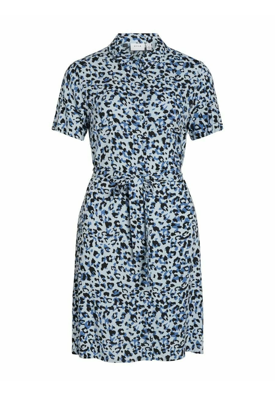 Vila Vipaya Noos - Blousejurk - Kentucky Blue 7 Vila Vipaya Noos - Blousejurk - Kentucky Blue - Afbeelding 5