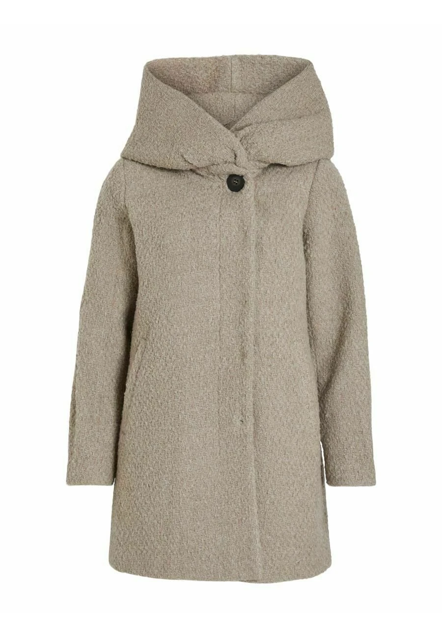 Vila Halflange Jas - Natural Melange 8 Vila Halflange Jas - Natural Melange - Afbeelding 6