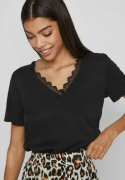 Vila T-Shirt Print - Black 11 Vila T-Shirt Print - Black -Vila f3c3f97ba6d7400da993cbfa7a255c75