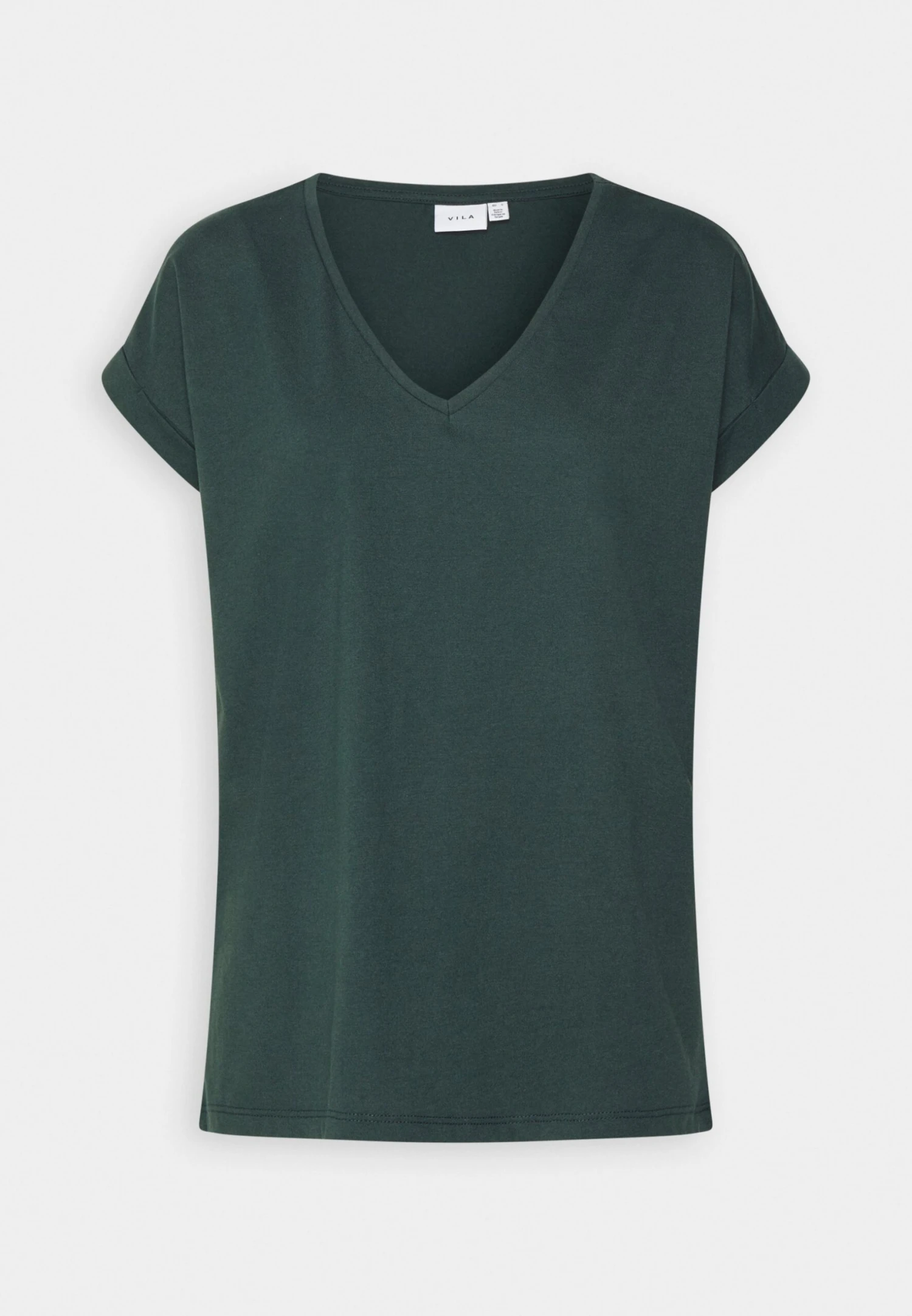 Vila Vidreamers V Neck - T-Shirt Basic - Darkest Spruce 6 Vila Vidreamers V Neck - T-Shirt Basic - Darkest Spruce - Afbeelding 4