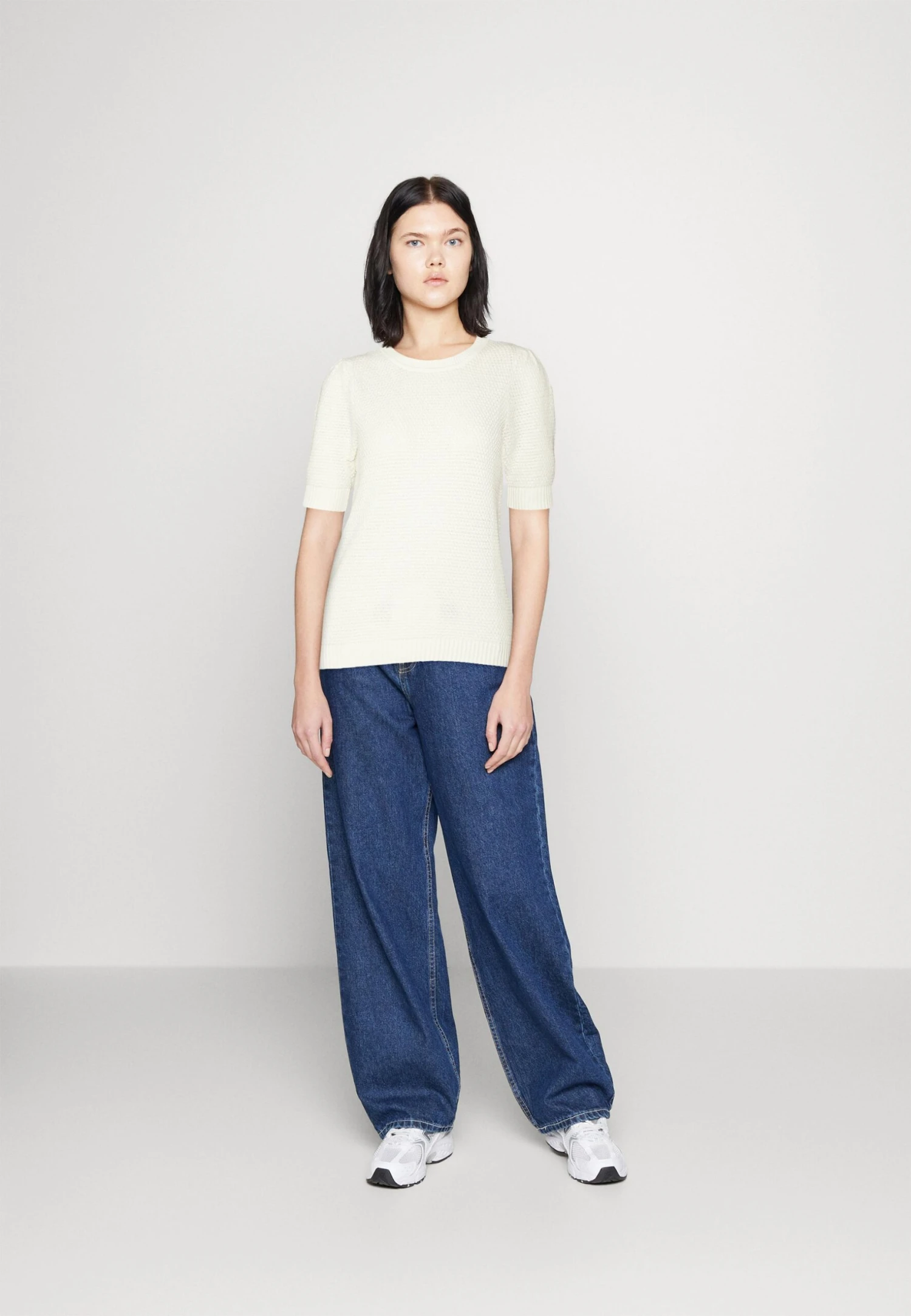 Vila Vidalo O Neck - T-Shirt Print - White Alyssum 4 Vila Vidalo O Neck - T-Shirt Print - White Alyssum - Afbeelding 2