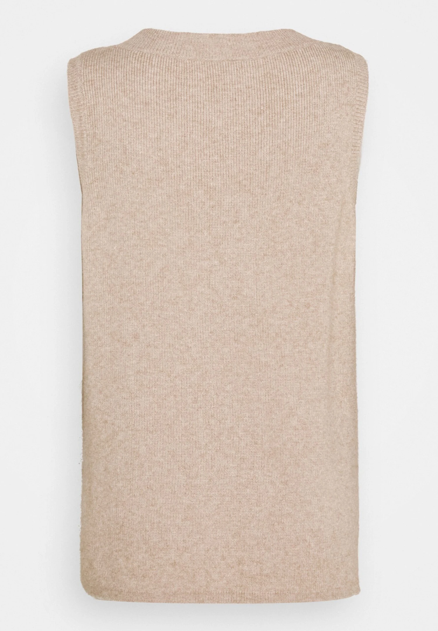 Vila Viril V-Neck- Top - Natural Melange 9 Vila Viril V-Neck- Top - Natural Melange - Afbeelding 7