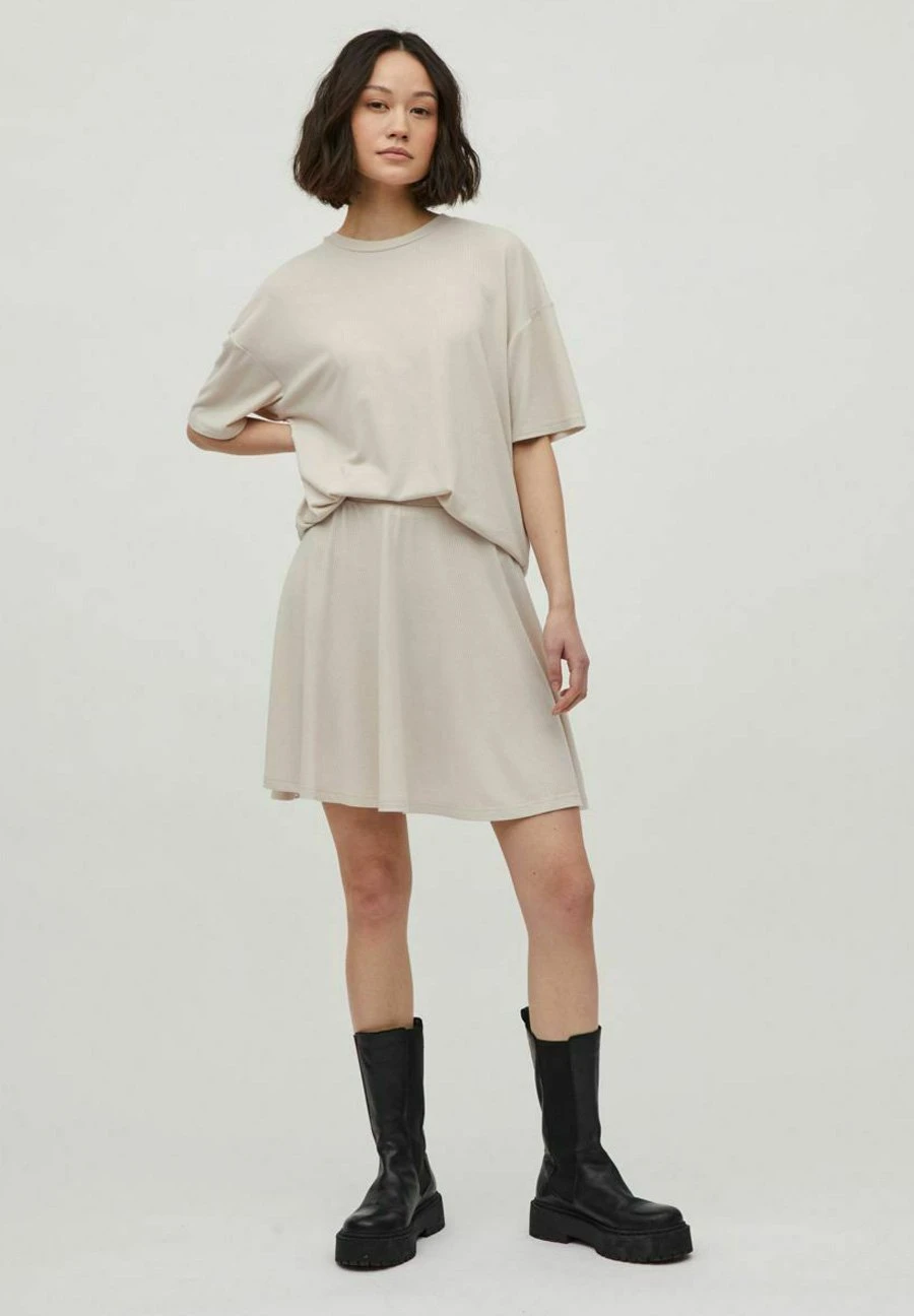 Vila T-Shirt Basic - Birch 4 Vila T-Shirt Basic - Birch - Afbeelding 2