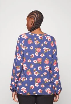 Virikki V Neck- Longsleeve - Navy -Vila f5f3a81fac7b4518866070e97f5e5098