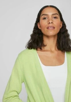 Vila Viril Open Ls - Noos - Vest - Lettuce Green -Vila f666bf6d21ab4c439da683ef41c9e2ed