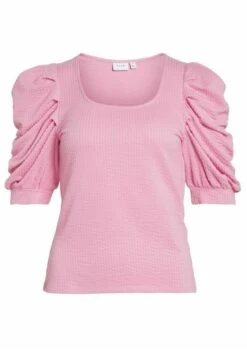 Vila Mit Kurzen Ärmeln Detailreiches - T-Shirt Print - Begonia Pink 14 Vila Mit Kurzen Ärmeln Detailreiches - T-Shirt Print - Begonia Pink -Vila f68bafe28eff4e8f8c1a54850f32aff4