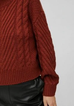 Vila High Neck - Trui - Fired Brick 13 Vila High Neck - Trui - Fired Brick -Vila f7a28644e8a4489b820ada2d13265610