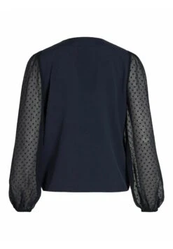 Vila Mit V Ausschnitt Langärmeliges - Blouse - Navy Blazer 15 Vila Mit V Ausschnitt Langärmeliges - Blouse - Navy Blazer -Vila f8412814a0a74c3188fb915b9934b8fb