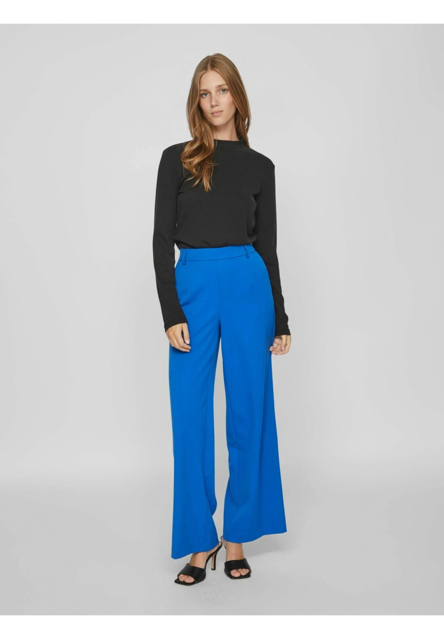 Vila Mit Langen Ärmeln - Trui - Black 4 Vila Mit Langen Ärmeln - Trui - Black - Afbeelding 2