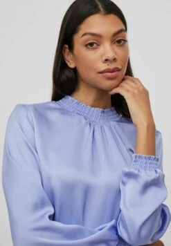Vila Langarm Gesmoktes - Blouse - Pale Iris -Vila fa8b35433b854cfa8c0f1cf884b0bc6b