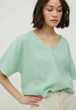 Vila T-Shirt Basic - Grayed Jade -Vila facba7a2f2a74bbebf589743d5dab5db