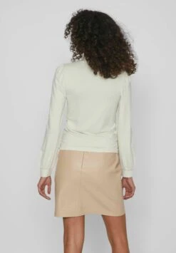 Vila Mit Langen Ärmeln High Neck - Longsleeve - White Sand 11 Vila Mit Langen Ärmeln High Neck - Longsleeve - White Sand -Vila fba9cdaac00543b69531ff00e5b11d2a