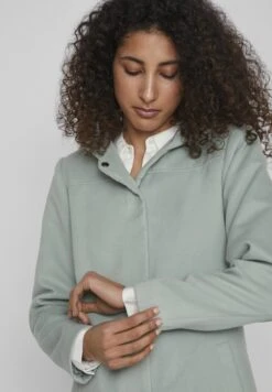 Vila Halflange Jas - Green Milieu -Vila fc0bd282fd8d48779aedb7a8949438ce